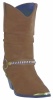 Dingo DI623 for $89.99 Ladies Gayle Collection Fashion Boot with Chocolate Micro Suede Leather Foot and a Fashion Toe
